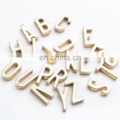 29mm DIY Jewelry  Crafts metal Slide Letters Alphabet Charms For Necklace Bracelet Belt