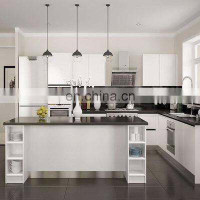 Ghana quality space saving free used ready to gloss home lacquered flat pack small gray glossy kitchen cabinets sale