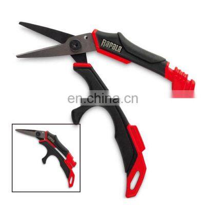 RCDPLS Portable Scissor Braid Line Lure Cutter Aluminum Saltwater Fishing Pliers With Inested Spring photo-3