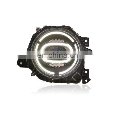 Upgrade to full LED headlamp headlight  with a touch of blue for SUZUKI JIMNY head lamp headlight 2018-2020