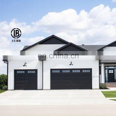 Modern Residential Automatic Track Parts Insulated Roller Condo Overhead Horizontal Glass Garage Door photo-5