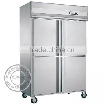 OP-A505 All Stainless Steel Body Material Commercial Upright Refrigerator