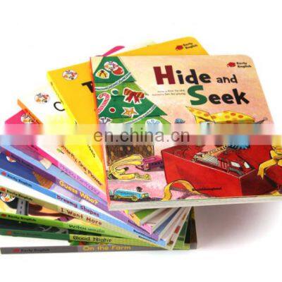 OEM Children Book Printing On Demand Good For Learning English Full Color Child Kids Hardcover Story Book Printing Services