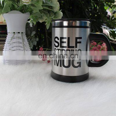 High Quality Customized Heating Portable Hot Self Mug Drinking Automatic Stirring Coffee Cup photo-4