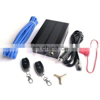 Car Exhaust Pipe Modification Valve Full Set of Accessories 12V Vacuum Pump Remote Control Actuator photo-5