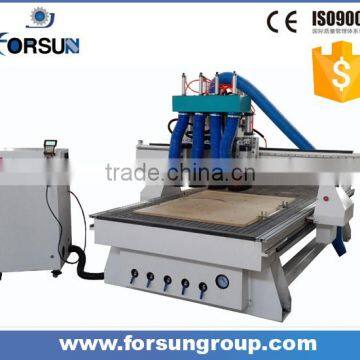 China Supplier Mdf Cutting Power Wood Cnc Router Multi Spindle Machine for Door Furniture photo-2
