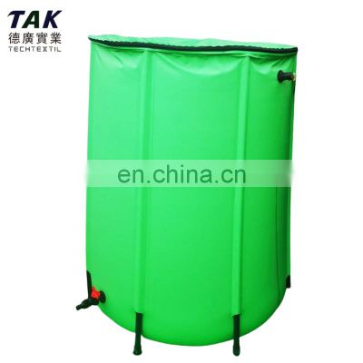 200l rain harvesting tank home garden foldable water barrel collapsible frame pvc collapsible garden barrel