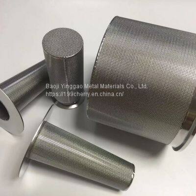 The Sintered Stainless Steel Wire Mesh Filter Element photo-2