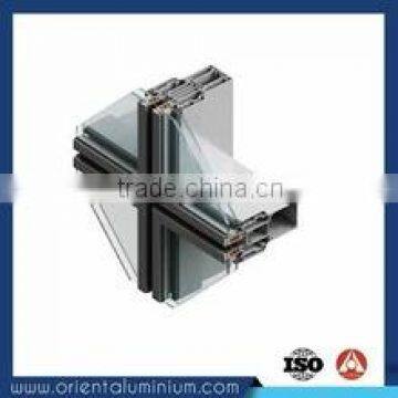 aluminium curtain wall frame