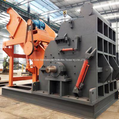 Factory Heavy Mobile Crusher Scrap Metal Crusher Cans Bucket Scrap Crusher Used In Metal Processing