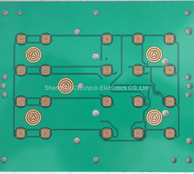 6 Layers Blind via Pcb With Blind Slot and Countersunk Slot