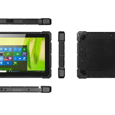 HIDON Factory WIN10 10 Inch Rugged Tablet NFC 2D Barcode Fingerprint Muti-functions Industrial Computer With RJ45 RS232 Ports pc photo-5