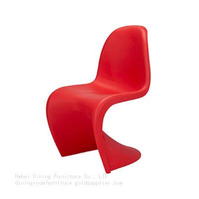 Shape Dining Chair Elegant Fiberglass Dinner Chair DC-N18