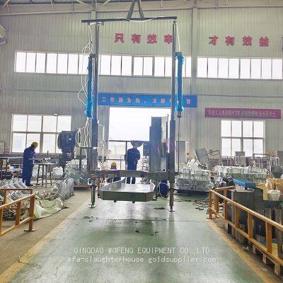 Killing Cattle Slaughterhouse Offal Rise&Fall Elevator For Abattoir Equipment