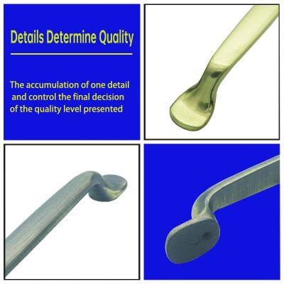 Hardware Textured Aluminum Alloy Handles, High Quality Wardrobe Cabinet Drawer Door Pulls Knobs Furniture Handle photo-4