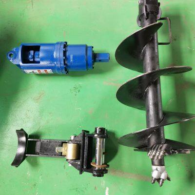 Hot Sale Power Digger Auger Drill Portable Mining Earth Pile Auger Rotary Spiral Drill Machine photo-6