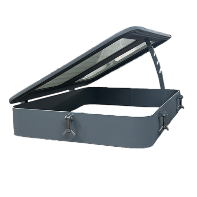 Steel Marine Deck Skylight Breathable Light Round Boat Deck Marine Skylight For Yacht Marine Window