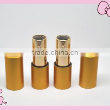 excellent metal magnet lipstick tube with golden color