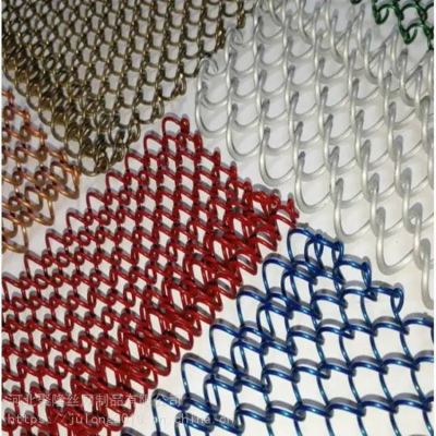 Metallische Wanddekoration Drahtgeflecht Edelstahl Siebgewebe