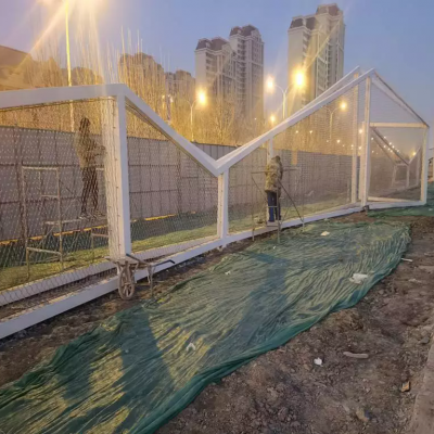 Flexible Balustrade Stainless Steel Wire Rope Mesh Cable Netting for Bridge Fence