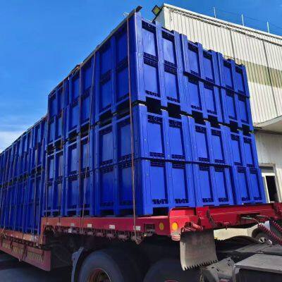 Plastic barrier box, large-sized fruit storage and refrigeration box, plastic pallet/deck box