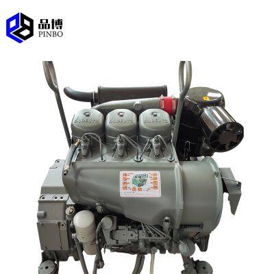 Emergency Power Supply with Original Water-cooled Generator the Deutz F3L912 Engine Is Equipped with an Electric Starter