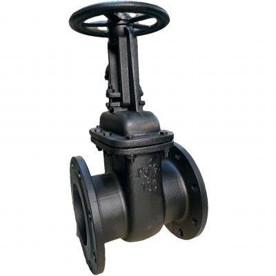 Hot Sale Py16 GOST Standard 20# Flange Connection Cast Iron Gate Valve With Handwheel photo-5