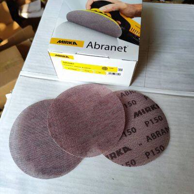 mirka (Финляндия) 6-дюймовая 150-миллиметровая беспылевая сетчатая абразивная бумага abranet
