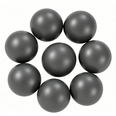 Chromium Alloy Cast Grinding Balls Cr 1%-30% Hohe Härte, geringer Bruch für Bergbau-Kugelmühlen und Zementwerke