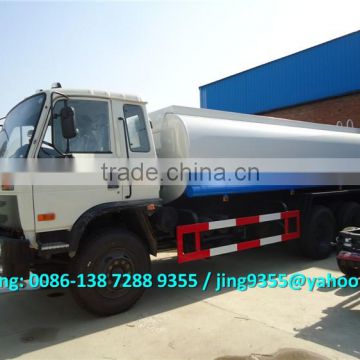 10 Wheels 5000 gallon water tank truck, water tanker transport truck sale in Africa