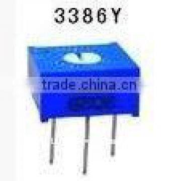 50 0hm 101, 502, 503, 504 ohm single turn 3386Y trimming potentiometer