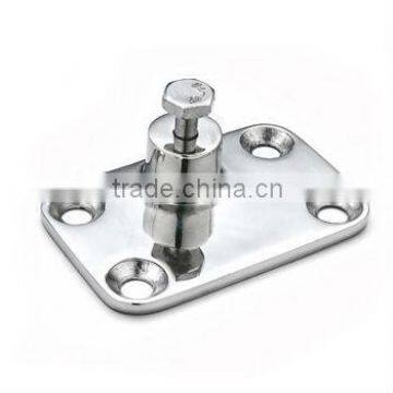 Stainless Steel 4 Hole Side Mount Deck Hinge