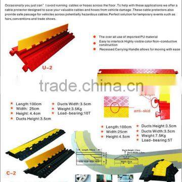 New 2016 PVC Rubber Wire Cover/ 2 Channels Stage Cbale Protecter photo-4