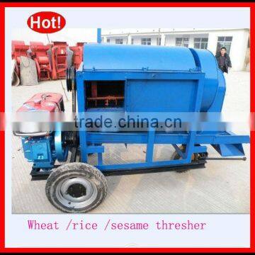 Diesel Engine Rice Thresher Machine With Factory Price 0086-15138669026