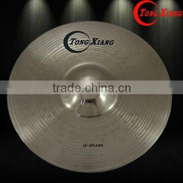 Tongxiang TXD B20 10" Splash manual Cymbal for sale, Percussion instrument musik