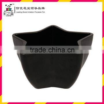 Cheape Mini Star Shape Melamine Flower Pot MX1401-1 photo-2