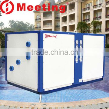 heat exchanger water to water meeting air to water hot water heat pump