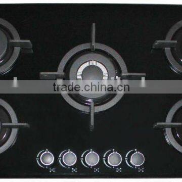 glass gas hobs