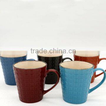 12OZ ceramic crinkle mug from LiLing /China