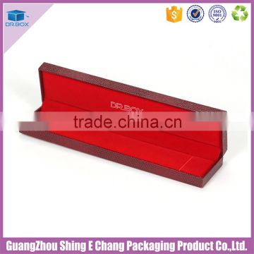 Good quality Pear-shaped necklace packaging gift paper luxury jewelry box