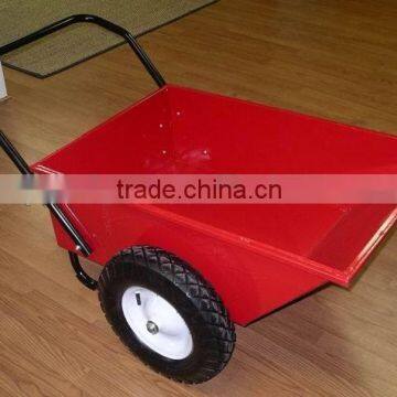 All-Purpose Red Metal Wagon