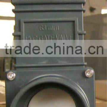 63mm pvc gate valve