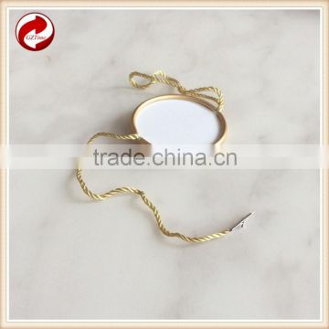 Metal seal tag for Jewelry