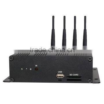 Support Two SD Card Recording Motion Detective SDK Anti-vibration Waterproof 2.4G Digital Wireless Mobile Bus DVR