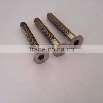 Hexagon Socket Countersunk Head Titanium Screw