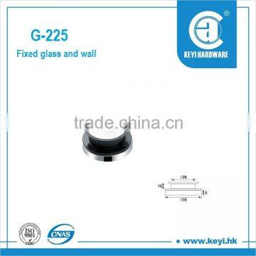 stainless steel sliding door accessories/glass to wall connector fixing