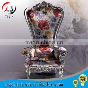 Popular golden cheap king throne chair