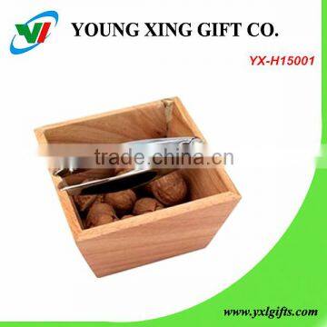 high quality wooden mental nut cracker machine