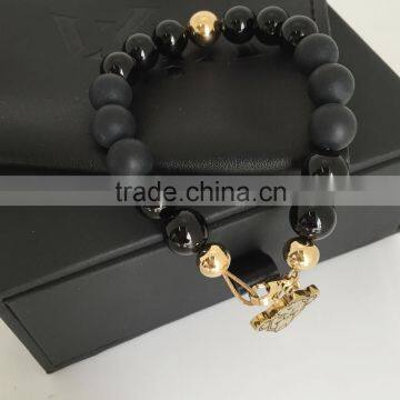 Quality guarantee OEM handmade men cheap custom beads bracelets