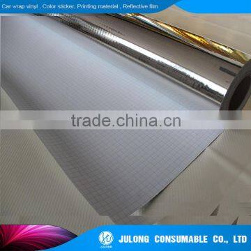 Multifunctional gold cutting sticker glossy pvc deco film paper sticker with high quality